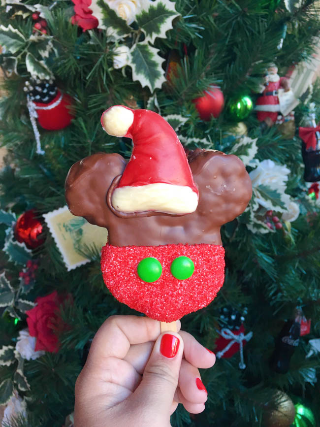A delicious list of some of The Best Disneyland Holiday Treats! From Candy Cane Mickey Mouse Beignets to the Festival of Holidays Yule Log, there's something for everyone!
