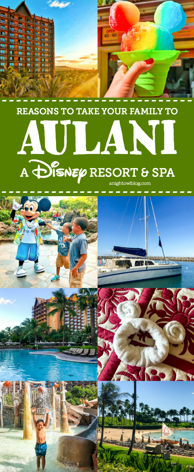 From Dining and Accommodations to The Disney Difference, discover 10 Reasons to Take Your Family to Aulani - A Disney Resort & Spa.