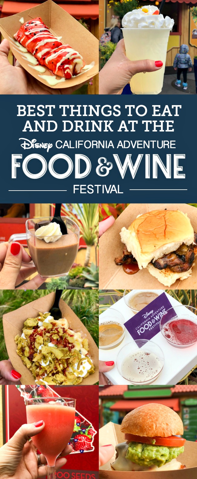 From Strawberry Frosé to Jalapeño Popper Mac & Cheese, there are so many great bites and brews to discover at the Disney California Adventure Food and Wine Festival! #DisneyCaliforniaFoodandWine #Disneyland