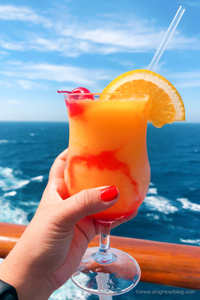 From The Fun Ship to a Kiss on the Lips, check out the Top Ten Drinks to Order on your Carnival Cruise!