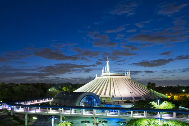 Space Mountain at Magic Kingdom Park | The after hours event is full of live entertainment and holiday cheer. Here are some great Mickey's Very Merry Christmas party tips.