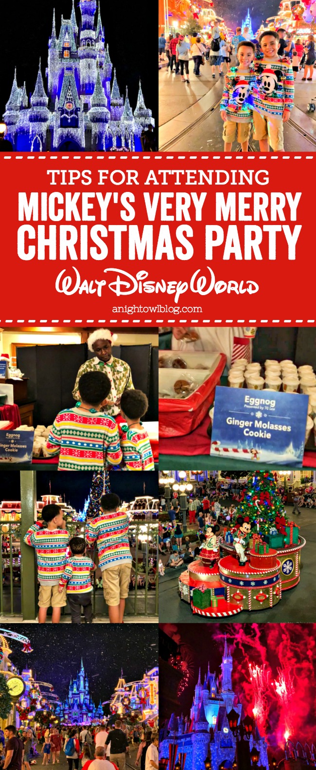 The after hours event is full of live entertainment and holiday cheer. Here are some great Mickey's Very Merry Christmas party tips.