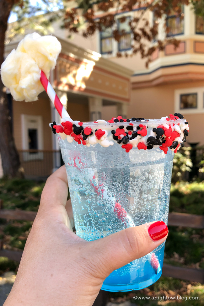 Yippee! Mickey's Cotton Candy Soda from Golden Dreams  | Disney California Adventure Food and Wine Festival 2019